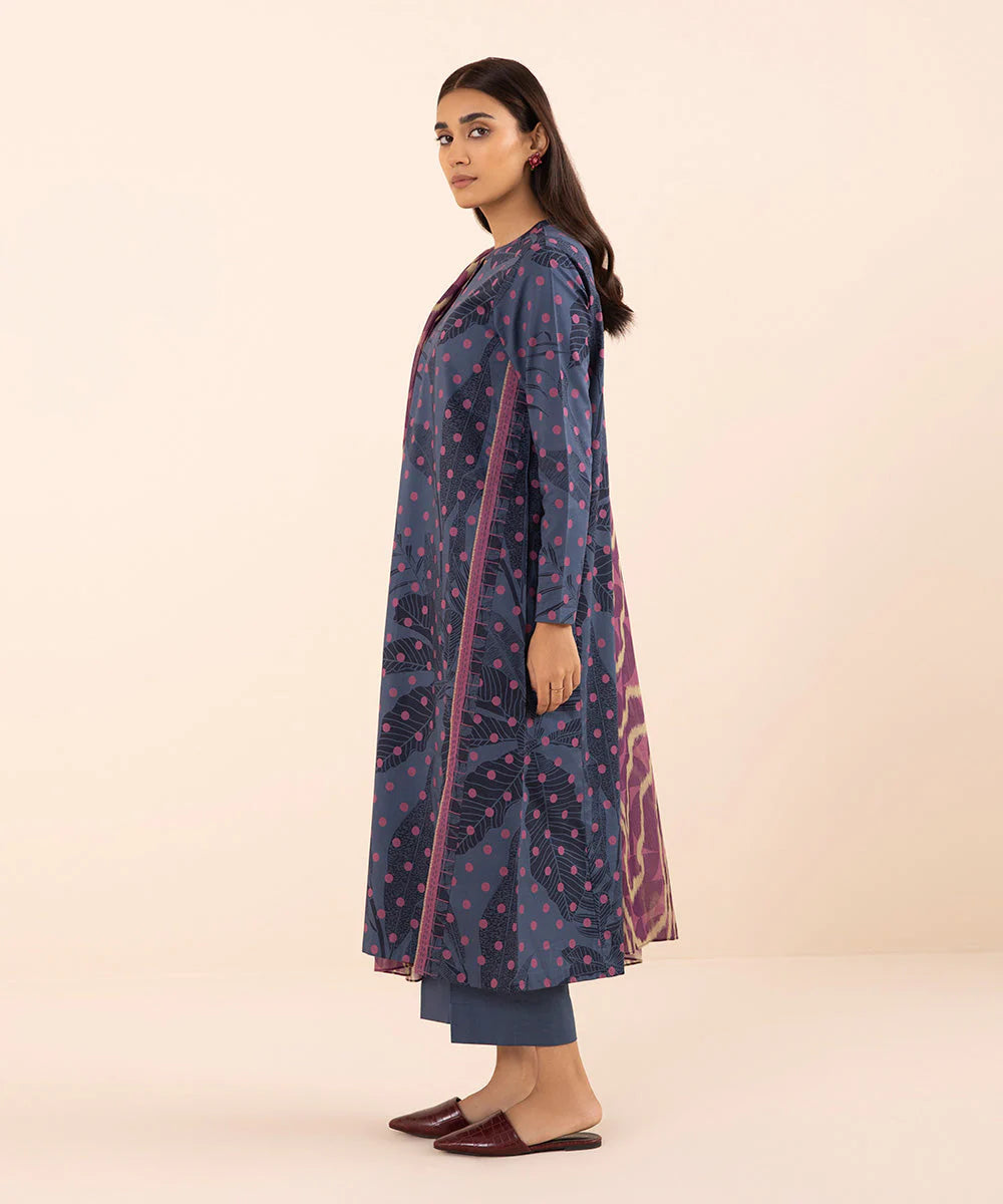 SAPPHIRE | UNSTITCHED 3 PIECE PRINTED LAWN SUIT
