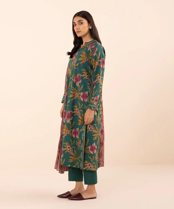 SAPPHIRE | UNSTITCHED 3 PIECE PRINTED LAWN SUIT