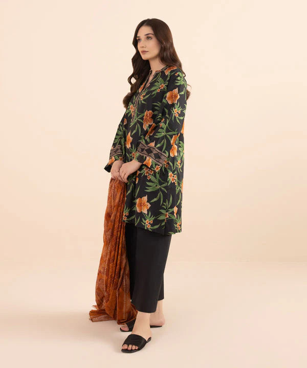 SAPPHIRE | UNSTITCHED 3 PIECE PRINTED LAWN SUIT