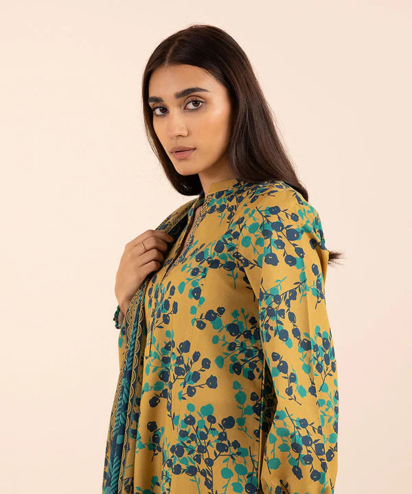 SAPPHIRE | UNSTITCHED 3 PIECE PRINTED LAWN SUIT