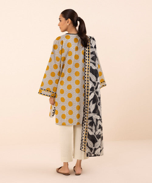 SAPPHIRE | UNSTITCHED 3 PIECE PRINTED LAWN SUIT