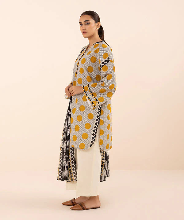 SAPPHIRE | UNSTITCHED 3 PIECE PRINTED LAWN SUIT