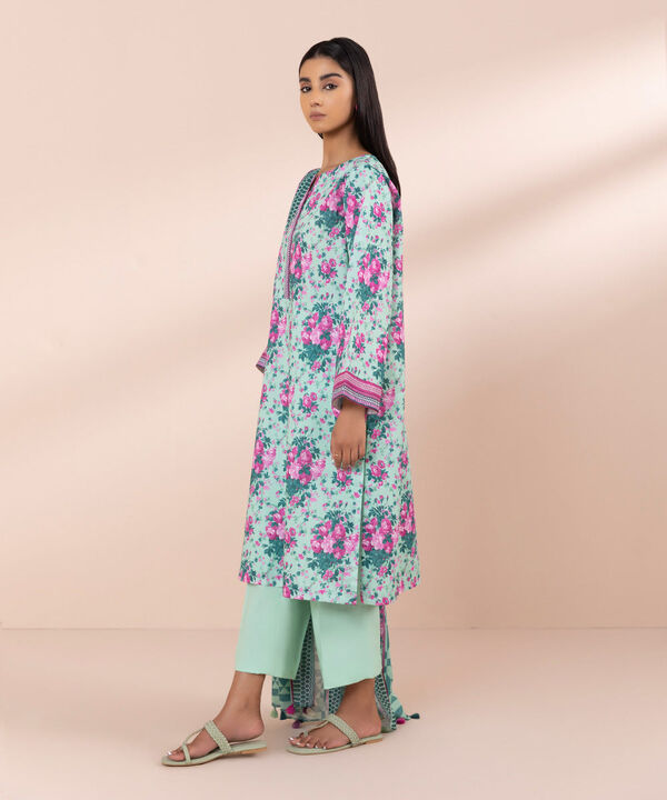 SAPPHIRE | UNSTITCHED 3 PIECE PRINTED LAWN SUIT
