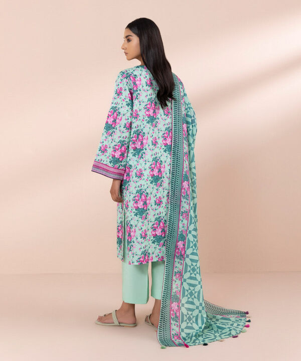 SAPPHIRE | UNSTITCHED 3 PIECE PRINTED LAWN SUIT