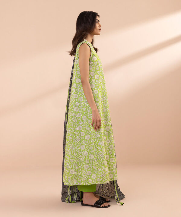SAPPHIRE | UNSTITCHED 3 PIECE PRINTED LAWN SUIT