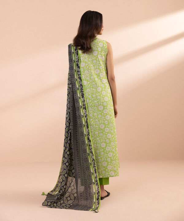 SAPPHIRE | UNSTITCHED 3 PIECE PRINTED LAWN SUIT