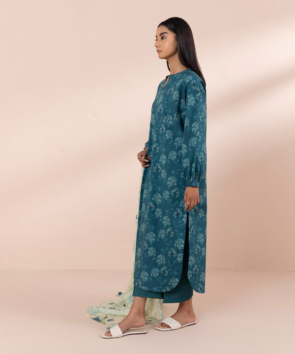 SAPPHIRE | UNSTITCHED 3 PIECE PRINTED LAWN SUIT
