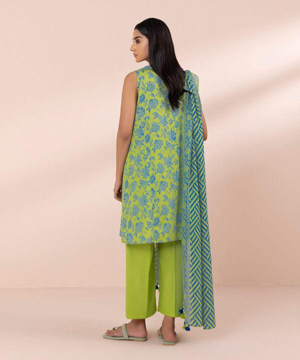 SAPPHIRE | UNSTITCHED 3 PIECE PRINTED LAWN SUIT