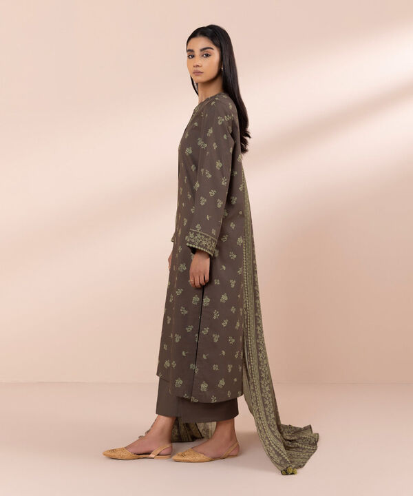 SAPPHIRE | UNSTITCHED 3 PIECE PRINTED LAWN SUIT