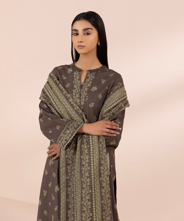 SAPPHIRE | UNSTITCHED 3 PIECE PRINTED LAWN SUIT