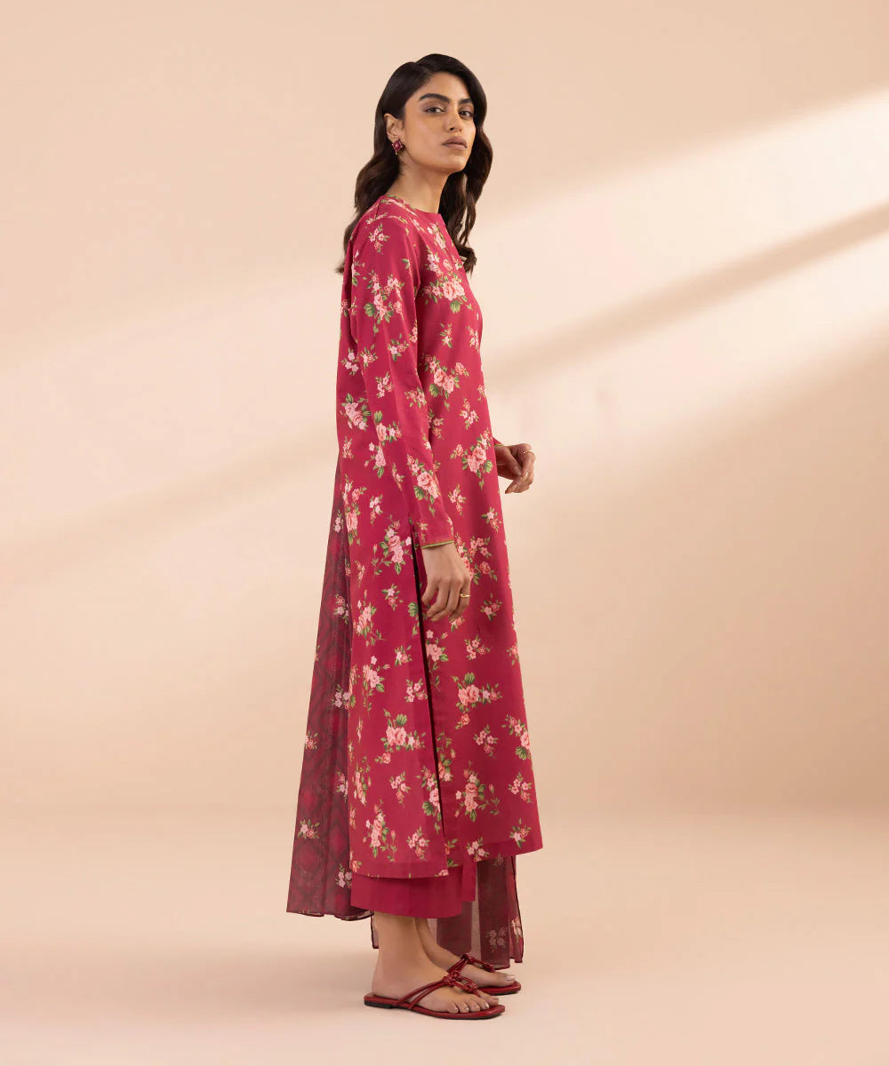 SAPPHIRE | UNSTITCHED 3 PIECE PRINTED LAWN SUIT
