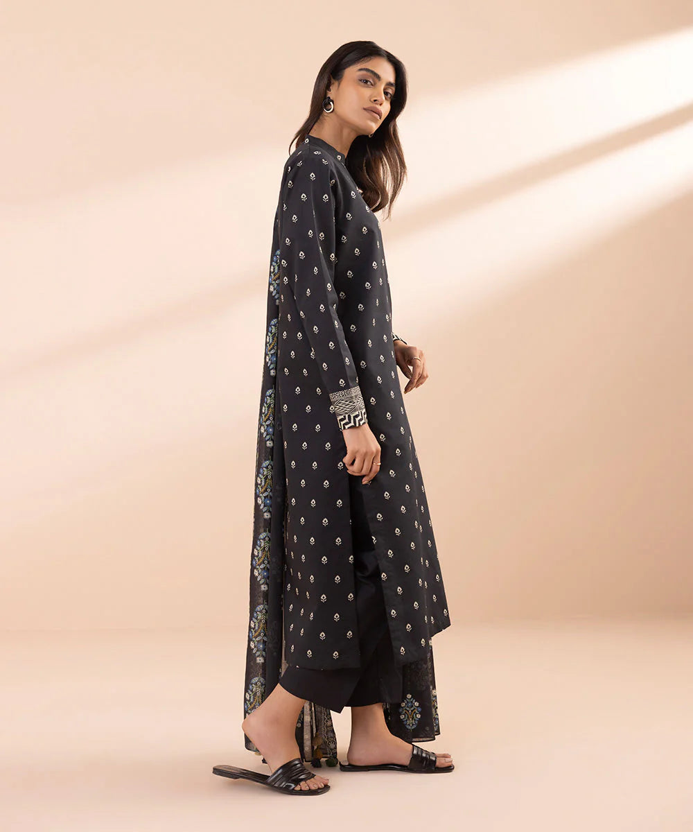 SAPPHIRE | UNSTITCHED 3 PIECE PRINTED LAWN SUIT