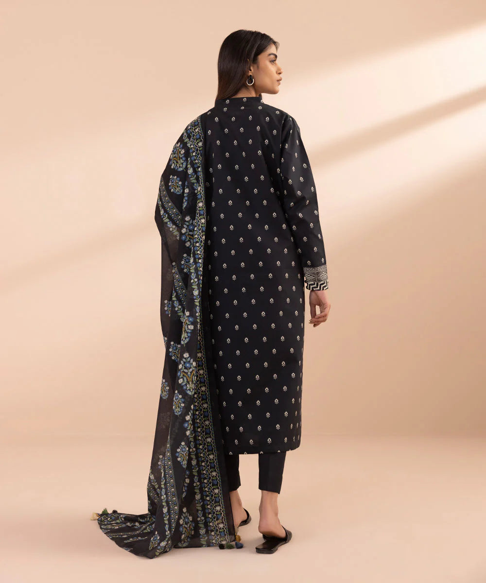 SAPPHIRE | UNSTITCHED 3 PIECE PRINTED LAWN SUIT