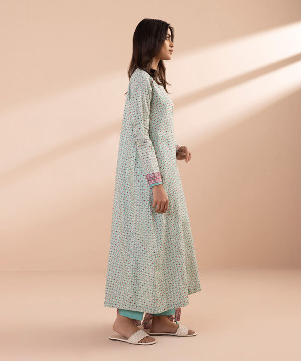 SAPPHIRE | UNSTITCHED 3 PIECE PRINTED LAWN SUIT