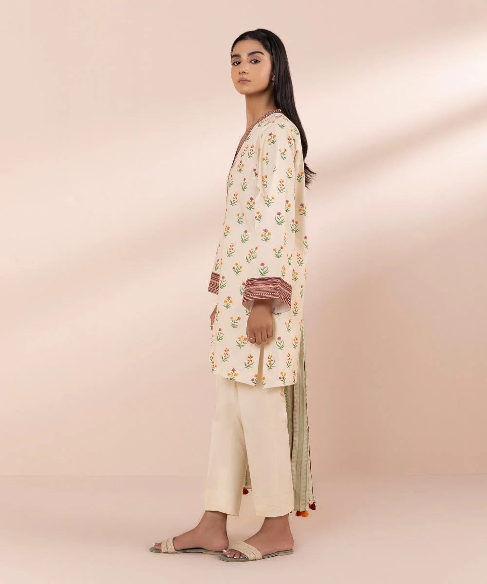 SAPPHIRE | UNSTITCHED 3 PIECE PRINTED LAWN SUIT