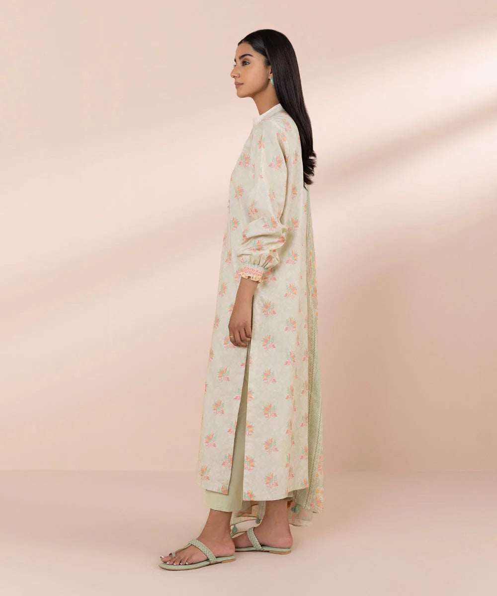 SAPPHIRE | UNSTITCHED 3 PIECE PRINTED LAWN SUIT