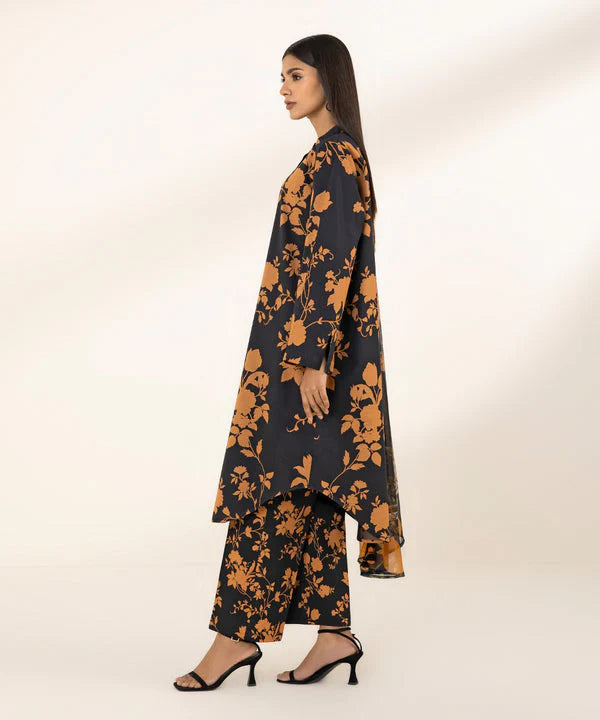 SAPPHIRE | UNSTITCHED 1 PIECE - PRINTED LAWN SHIRT