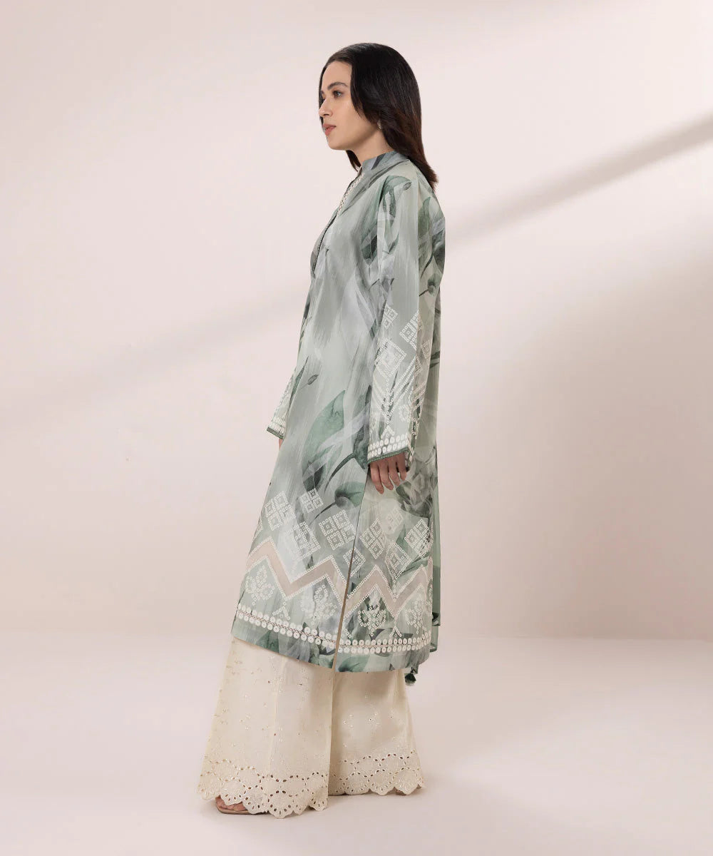 SAPPHIRE | UNSTITCHED 2 PIECE PRINTED LAWN SUIT