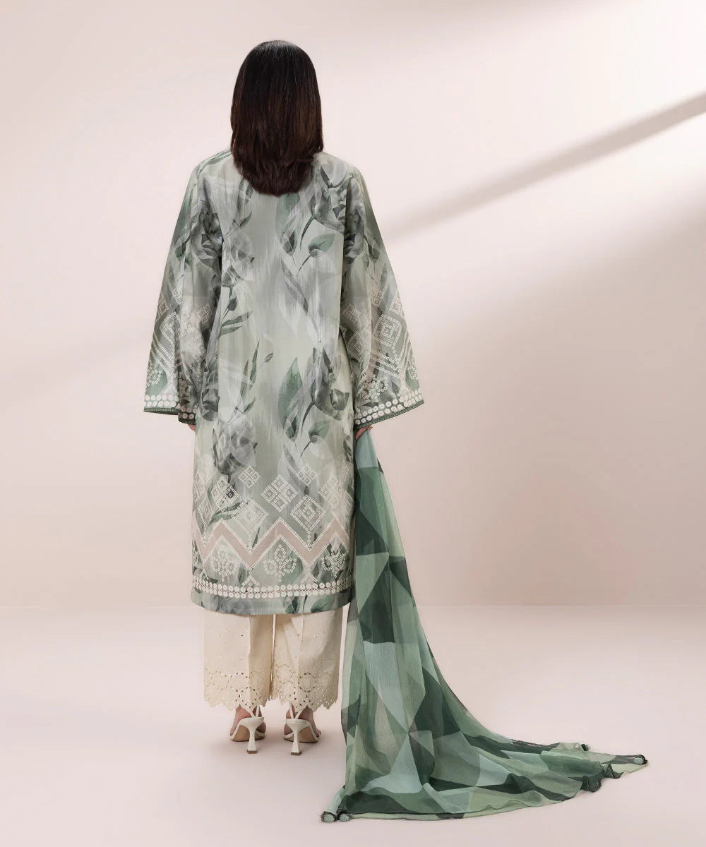 SAPPHIRE | UNSTITCHED 2 PIECE PRINTED LAWN SUIT