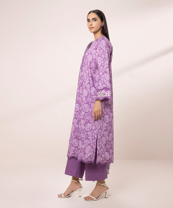 SAPPHIRE | UNSTITCHED 3 PIECE PRINTED LAWN SUIT