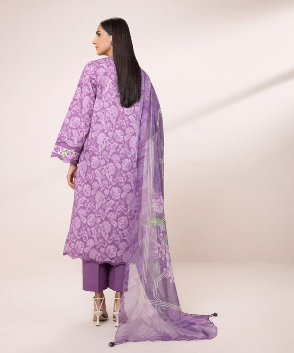 SAPPHIRE | UNSTITCHED 3 PIECE PRINTED LAWN SUIT