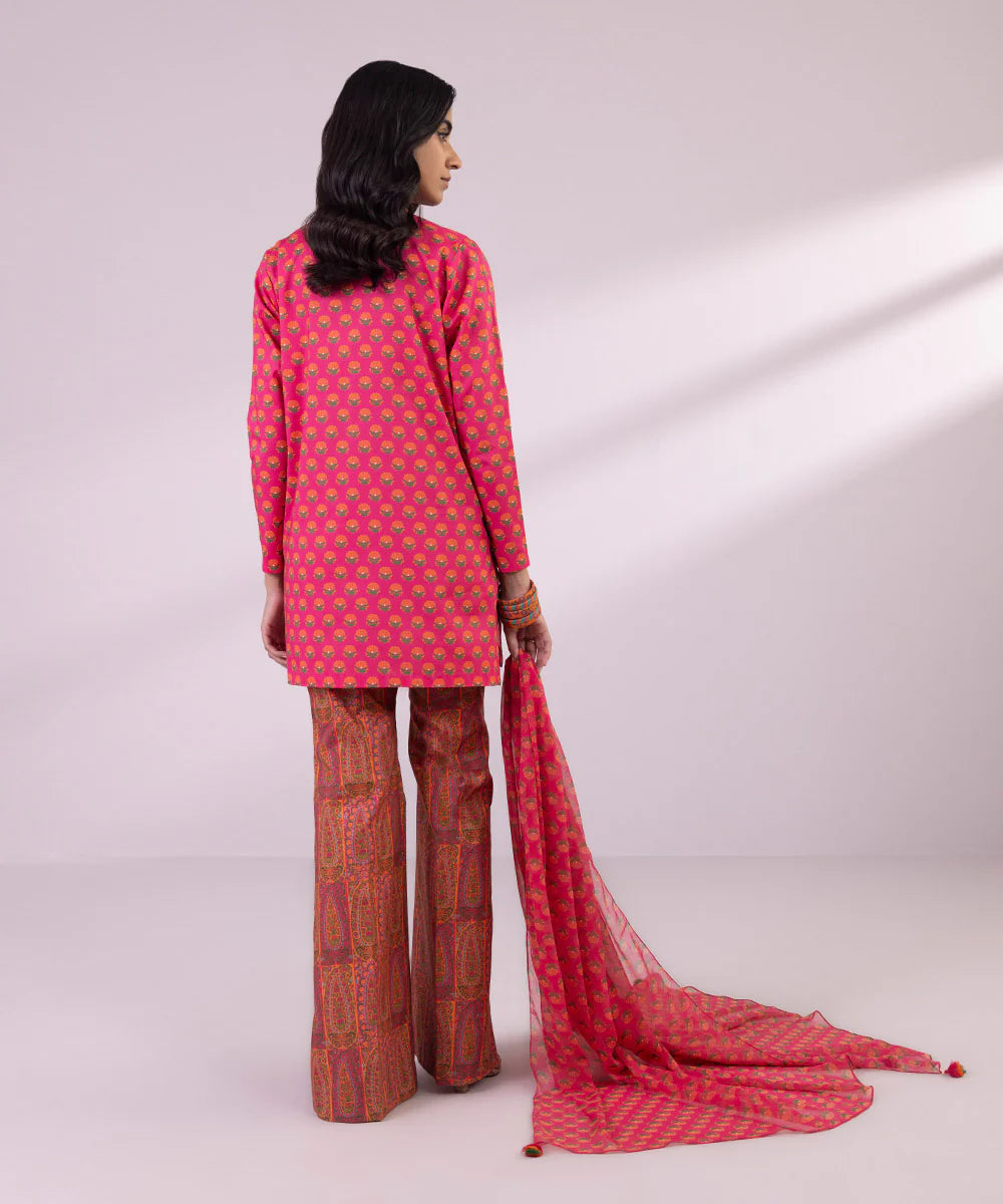 SAPPHIRE | UNSTITCHED 3 PIECE PRINTED LAWN SUIT
