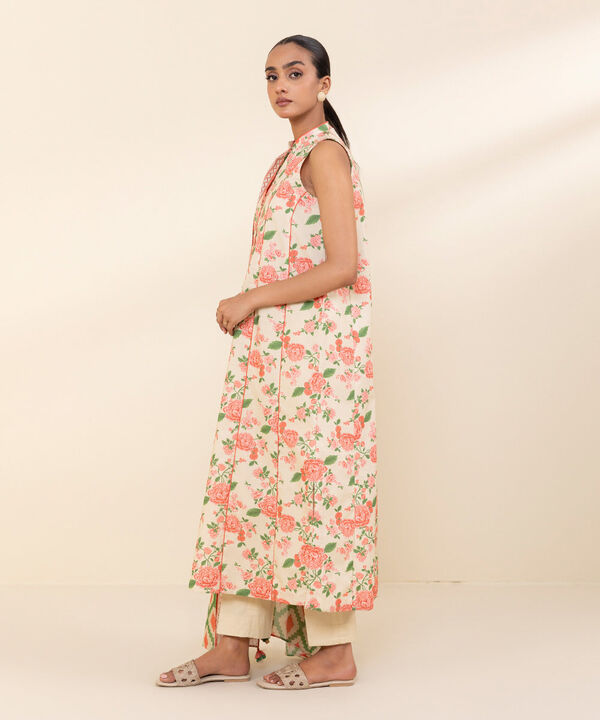 SAPPHIRE | UNSTITCHED 3 PIECE PRINTED LAWN SUIT