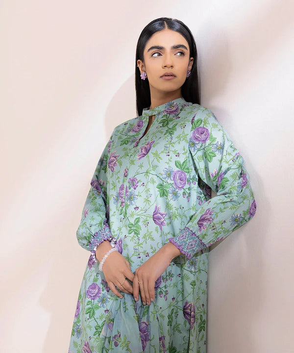 SAPPHIRE | UNSTITCHED 3 PIECE PRINTED LAWN SUIT