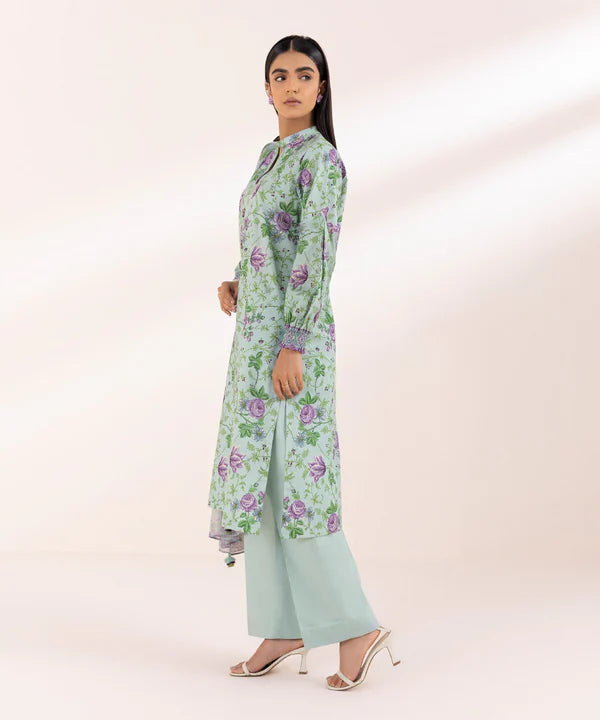 SAPPHIRE | UNSTITCHED 3 PIECE PRINTED LAWN SUIT