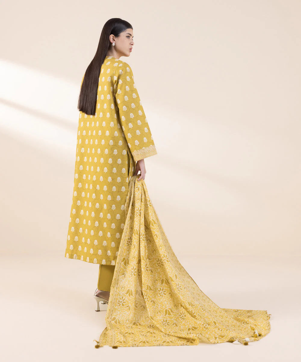 SAPPHIRE | UNSTITCHED 2 PIECE PRINTED LAWN SUIT