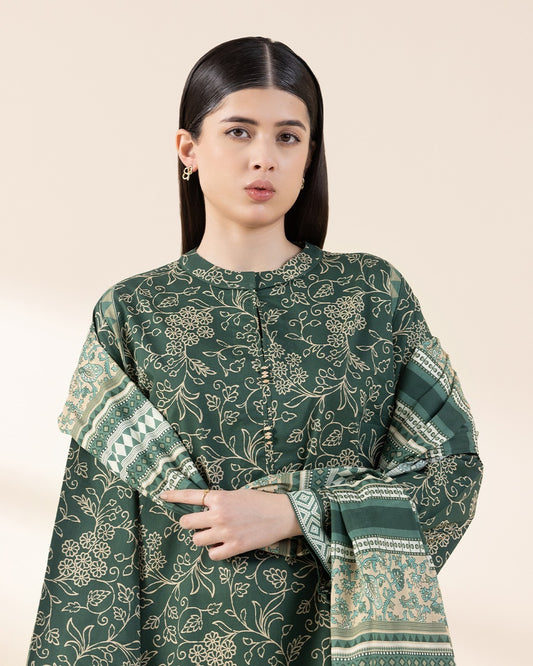 SAPPHIRE | UNSTITCHED 3 PIECE PRINTED LAWN SUIT