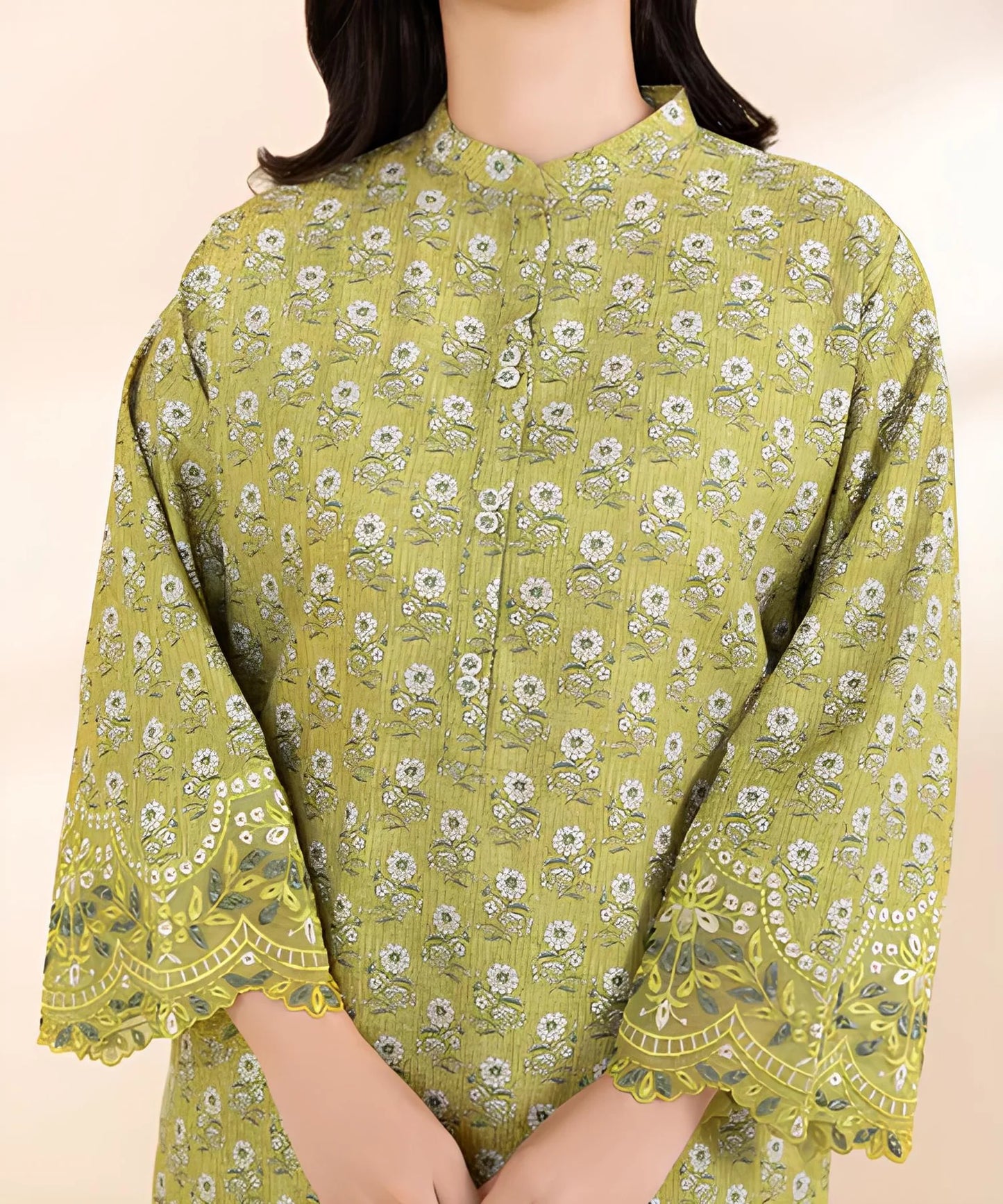 SAPPHIRE | UNSTITCHED 3 PIECE EMBROIDERED CAMBRIC SUIT