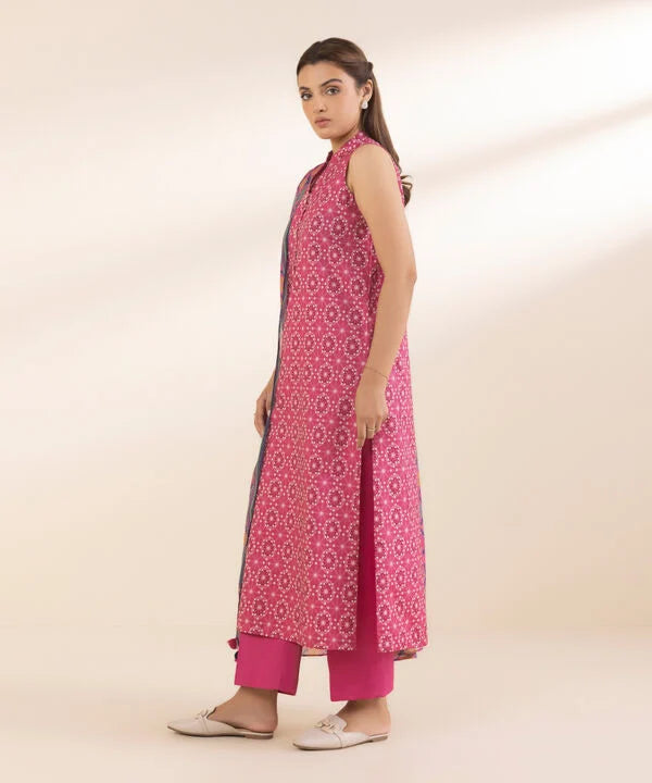 SAPPHIRE | UNSTITCHED 3 PIECE PRINTED LAWN SUIT