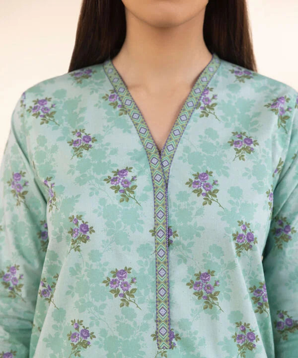 SAPPHIRE | UNSTITCHED 3 PIECE PRINTED LAWN SUIT