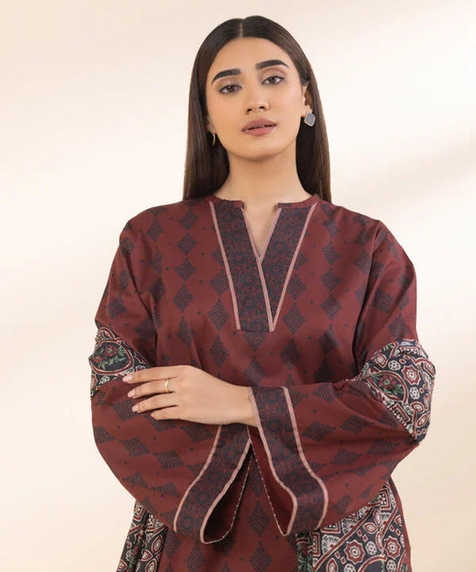 SAPPHIRE | UNSTITCHED 3 PIECE PRINTED LAWN SUIT