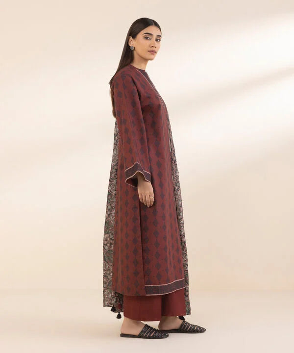 SAPPHIRE | UNSTITCHED 3 PIECE PRINTED LAWN SUIT