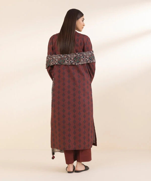 SAPPHIRE | UNSTITCHED 3 PIECE PRINTED LAWN SUIT