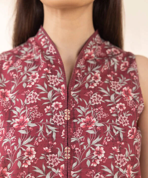 SAPPHIRE | UNSTITCHED 3 PIECE PRINTED COTTON SUIT