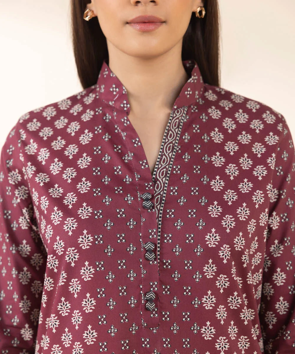 SAPPHIRE | UNSTITCHED 3 PIECE PRINTED COTTON VISCOSE SUIT