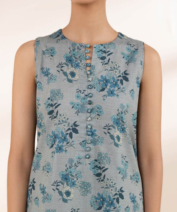 SAPPHIRE | UNSTITCHED 3 PIECE PRINTED LAWN SUIT