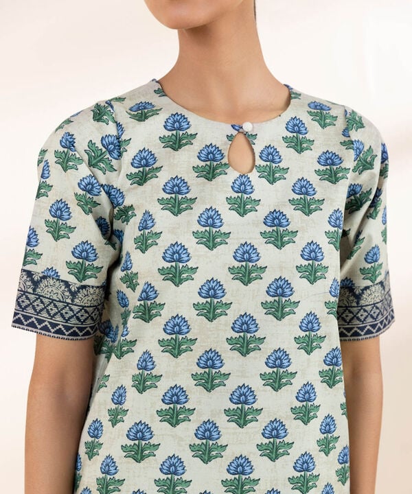 SAPPHIRE | UNSTITCHED 3 PIECE PRINTED LAWN SUIT