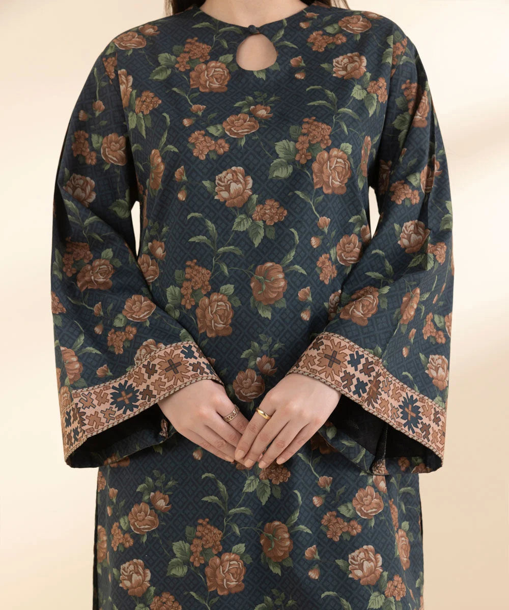 SAPPHIRE | UNSTITCHED 3 PIECE PRINTED LAWN SUIT