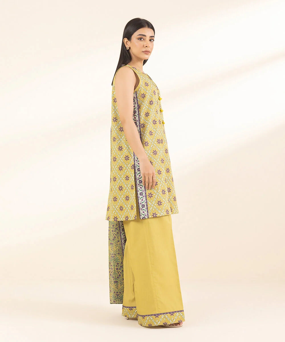 SAPPHIRE | UNSTITCHED 3 PIECE PRINTED LAWN SUIT