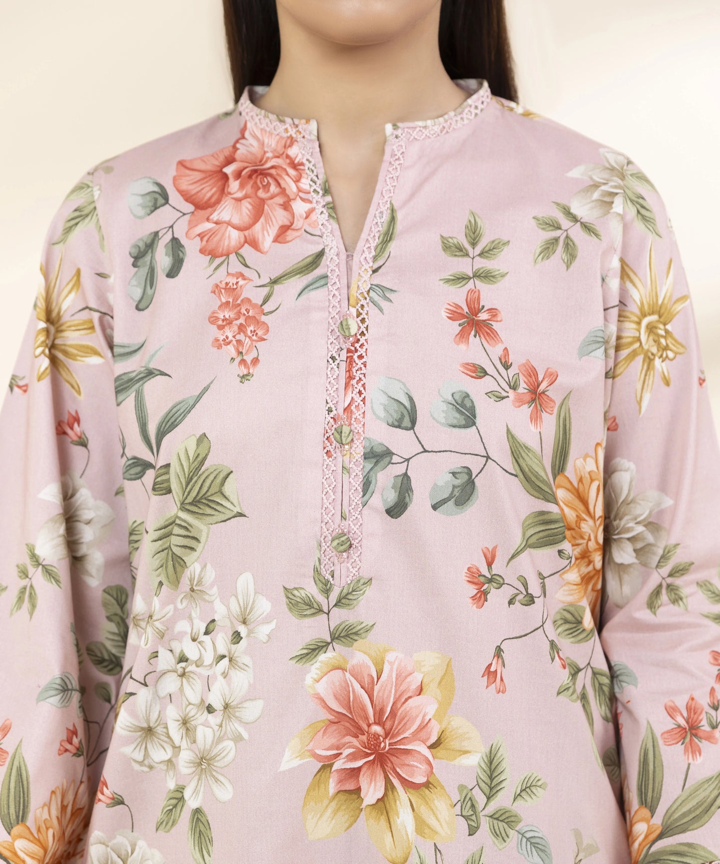 SAPPHIRE | UNSTITCHED 3 PIECE PRINTED LAWN SUIT