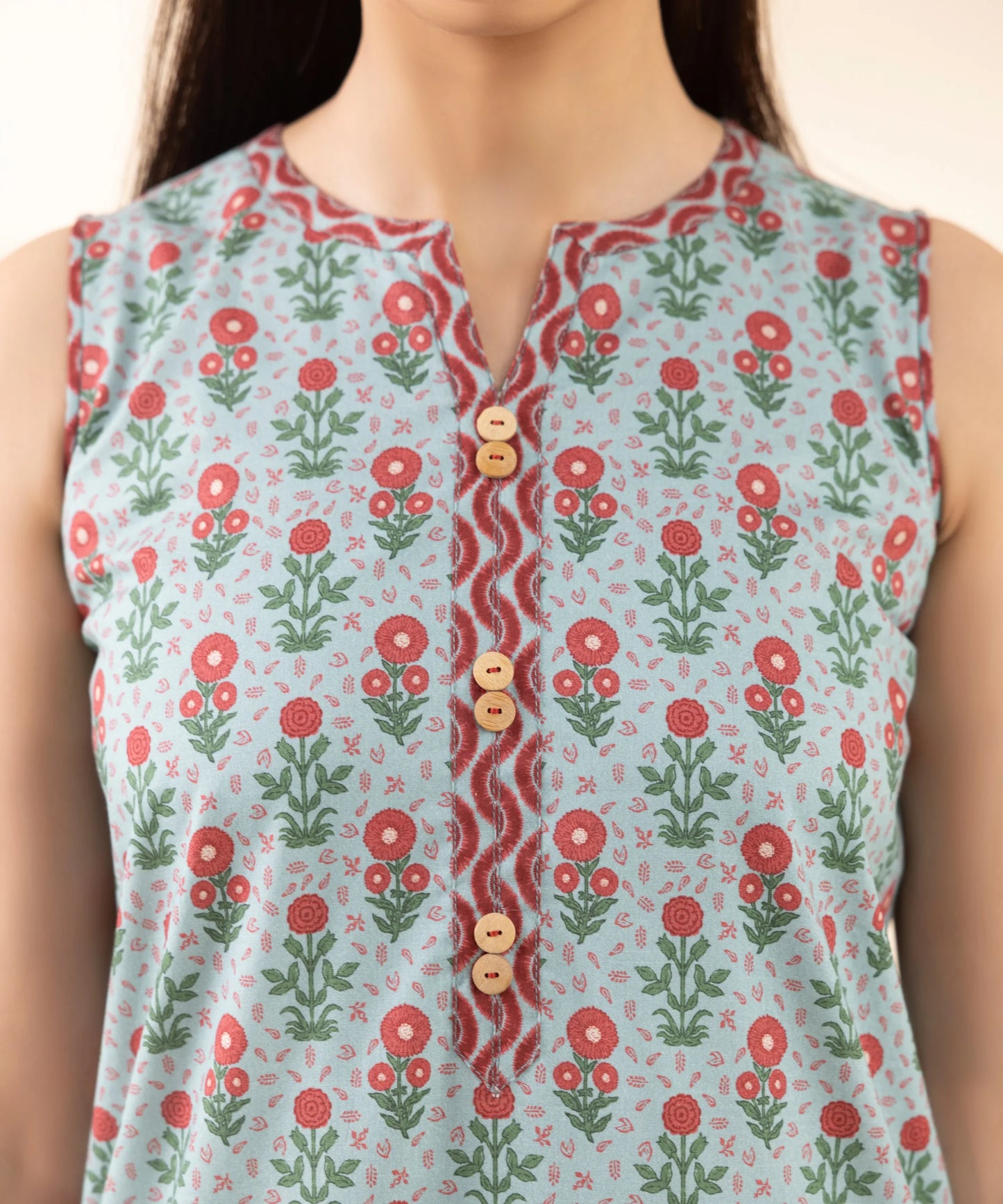 SAPPHIRE | UNSTITCHED 3 PIECE PRINTED LAWN SUIT