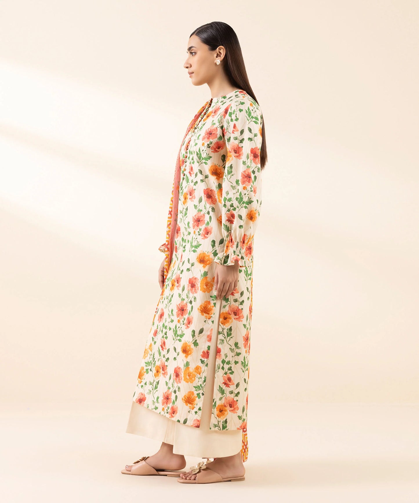 SAPPHIRE | UNSTITCHED 3 PIECE PRINTED LAWN SUIT