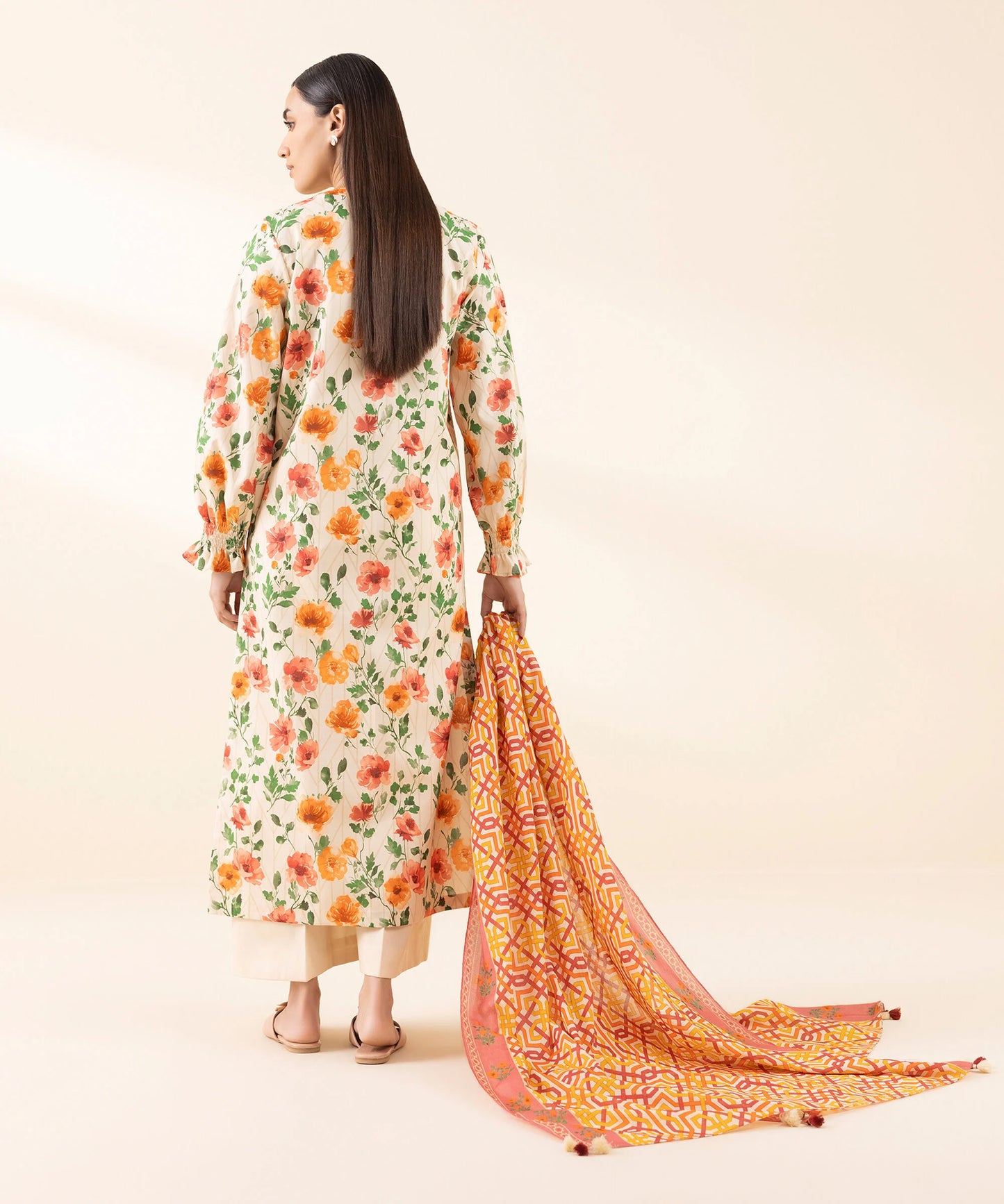 SAPPHIRE | UNSTITCHED 3 PIECE PRINTED LAWN SUIT