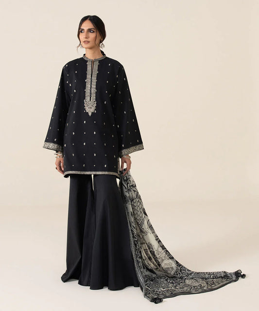 Sapphire | Unstitched 3 Piece Embroidered Lawn Suit