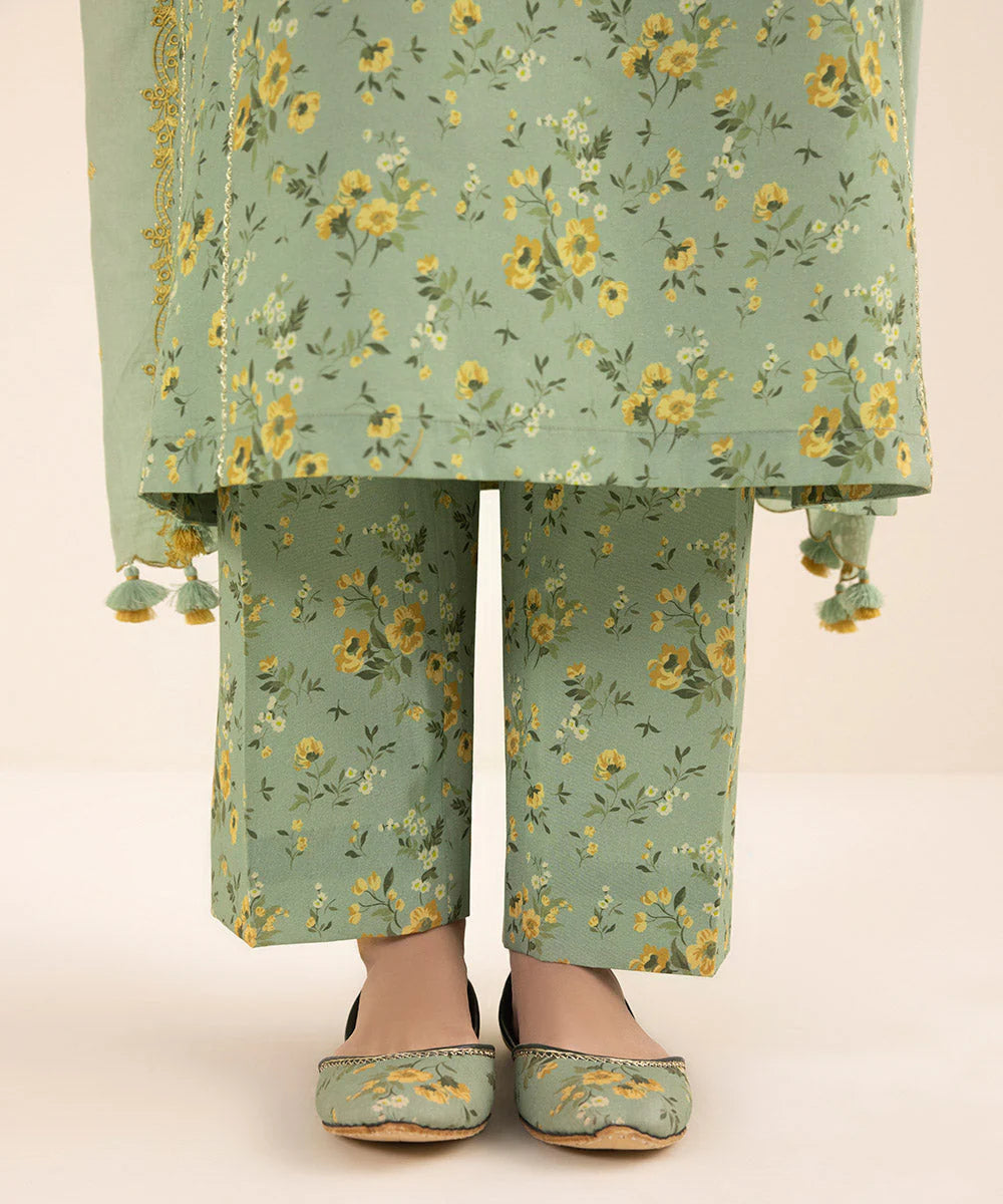 SAPPHIRE | UNSTITCHED 2 PIECE PRINTED CAMBRIC SUIT