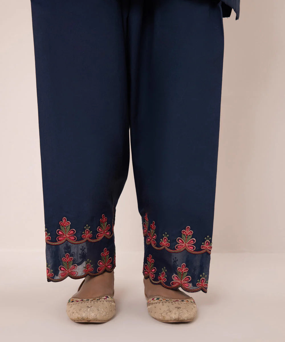 SAPPHIRE | UNSTITCHED 3 PIECE EMBROIDERED CAMBRIC SUIT